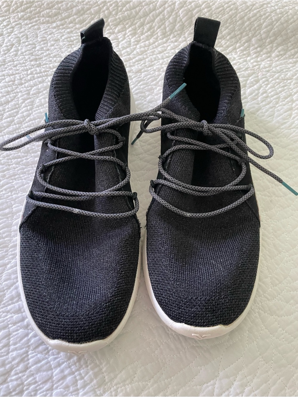 Womens Vessi Cityscape Classic Knit Sneaker Black Size 10